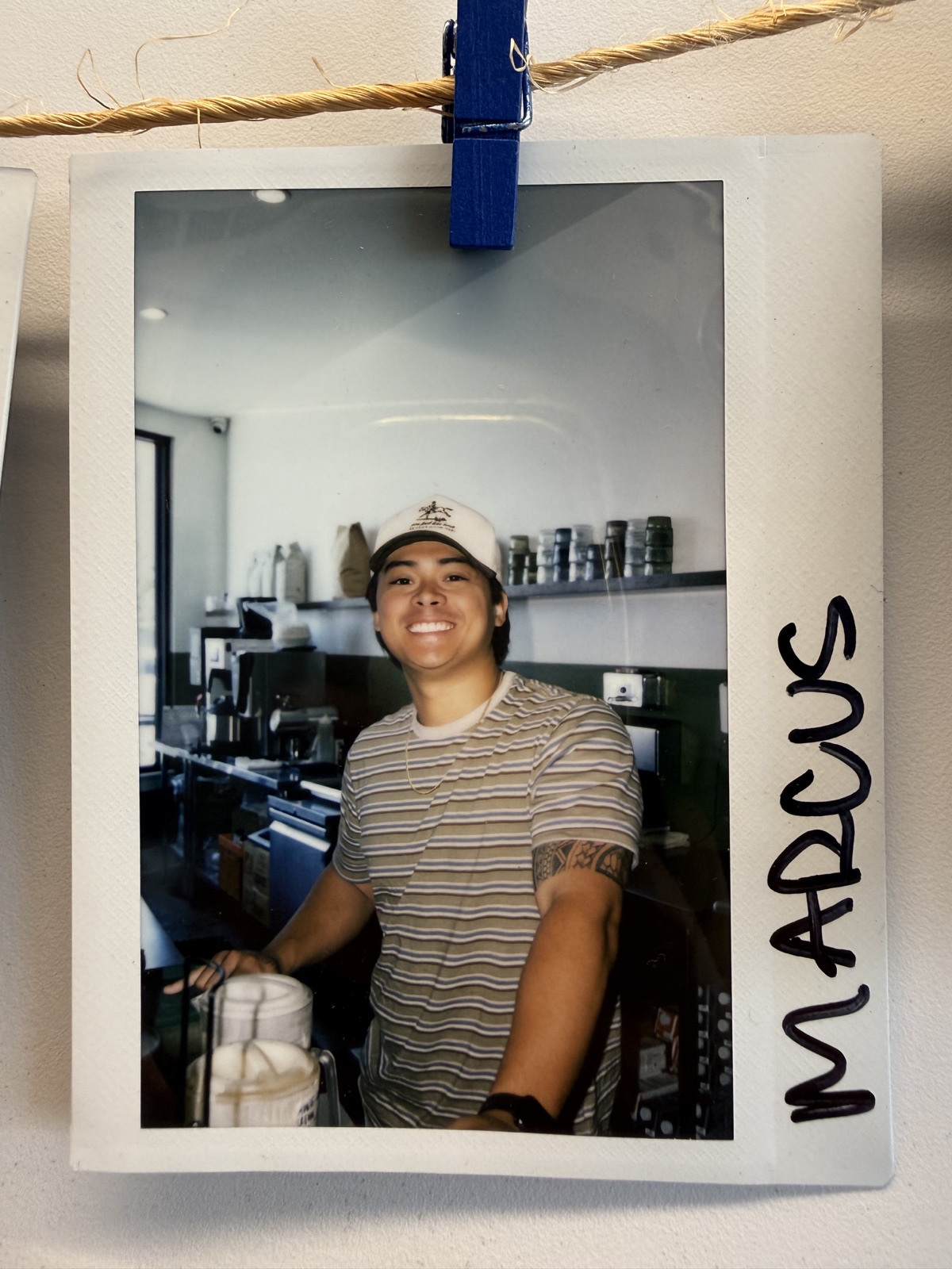Marcus, Cafe Manager at Good Neighbor